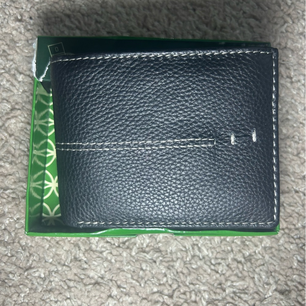Black Leather Wallet